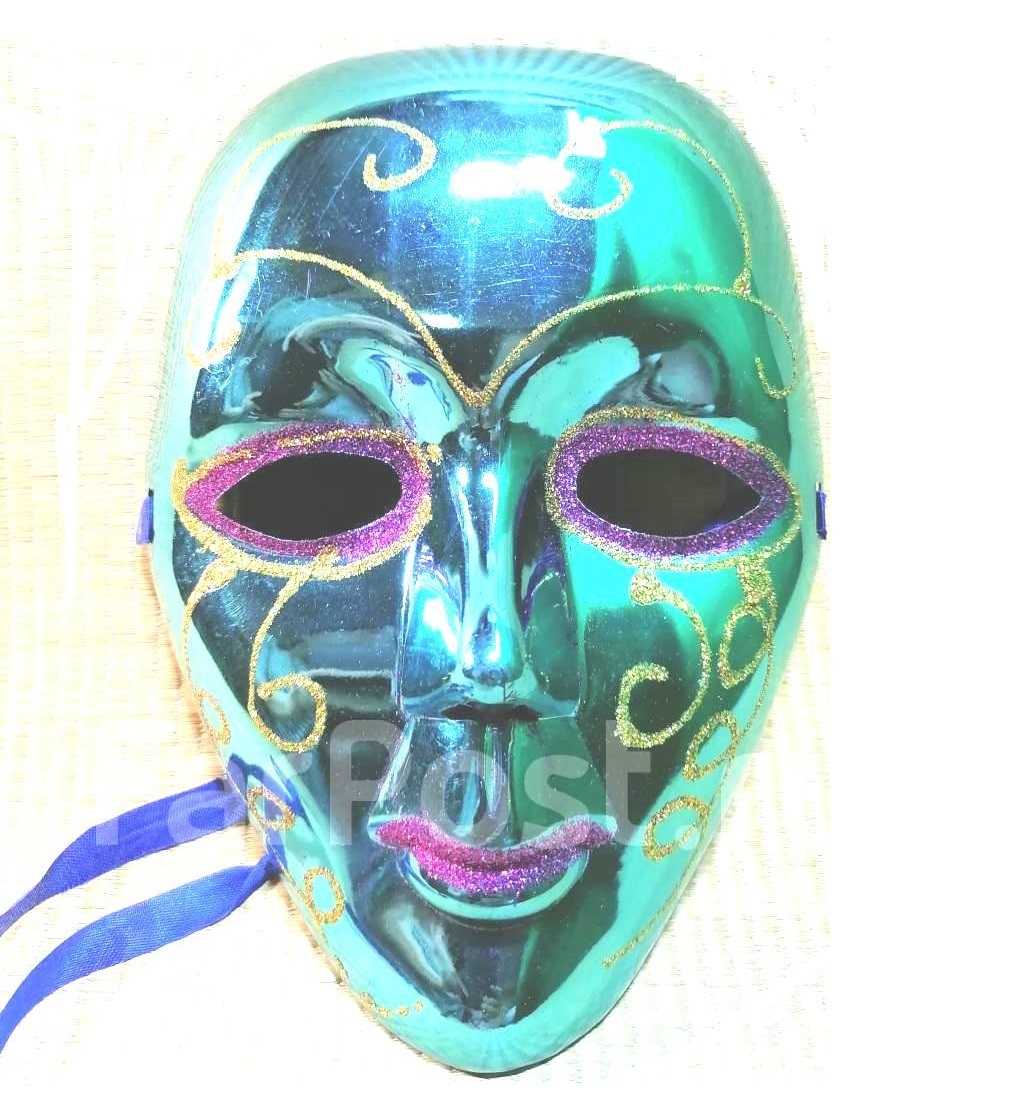 картинка Маска Венецианская лицевая, Карнавальная  от магазина Смехторг