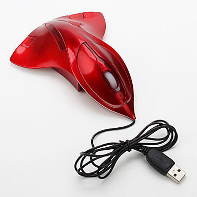 картинка Мышь компьютерная "Истребитель" (USB) от магазина Смехторг
