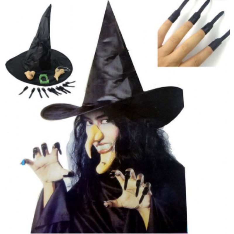 картинка Костюм ведьмы, Бабы Яги на Хэллоуин, Halloween от магазина Смехторг