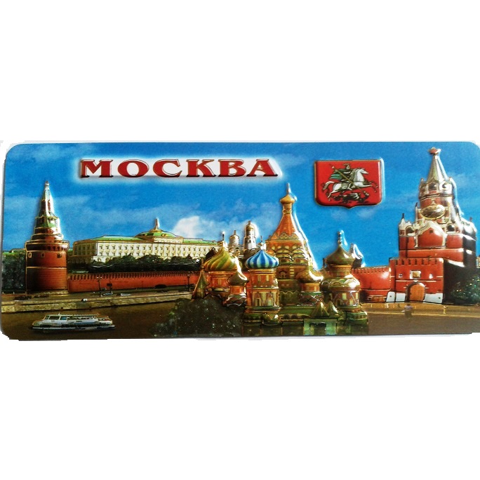 картинка Магниты большие с видами Москвы от магазина Смехторг