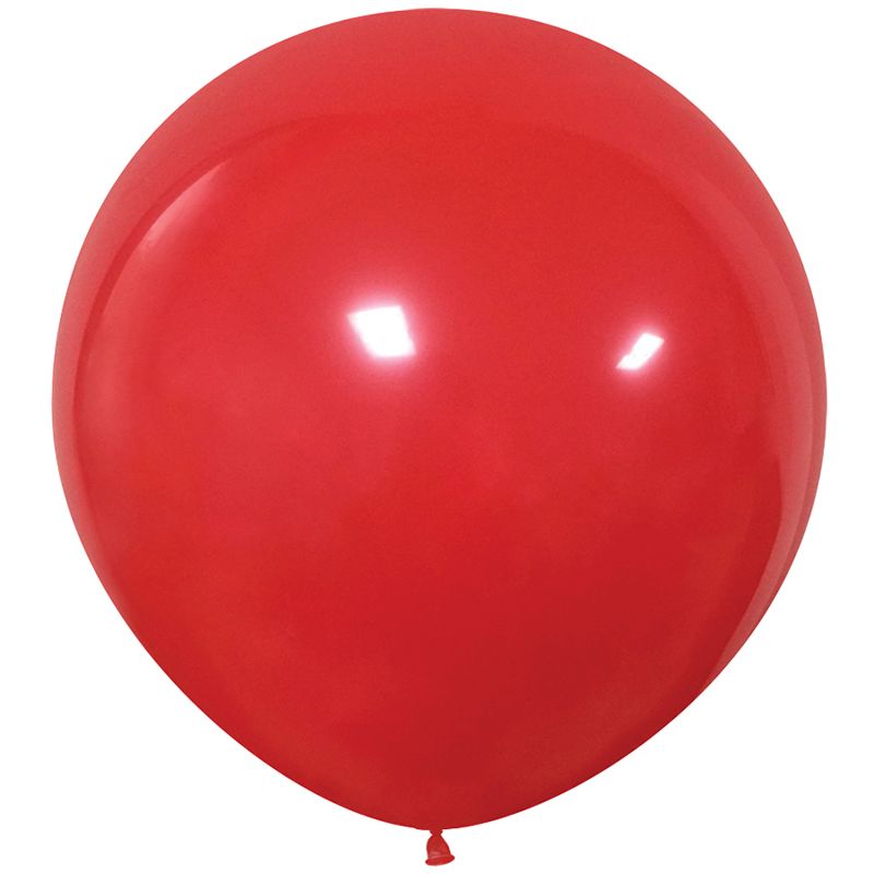 картинка Шарик воздушный Гигант, Красный 100 см от магазина Смехторг