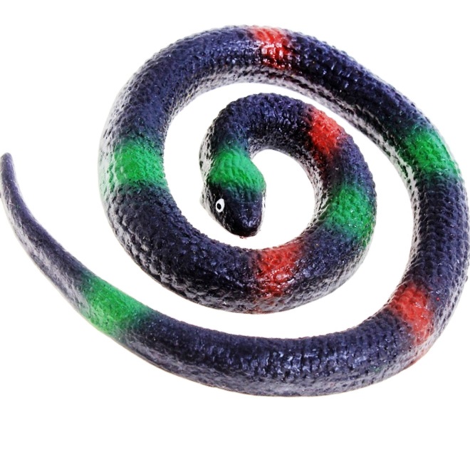 картинка Змея резиновая 35 см от магазина Смехторг