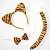 картинка Набор "Тигр", (ободок с ушками, бант, хвостик) от магазина Смехторг