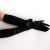 картинка Перчатки карнавальные, дамские (длинные, 40 см) черные от магазина Смехторг