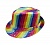 картинка Шляпа с пайетками, цвет Радужный от магазина Смехторг
