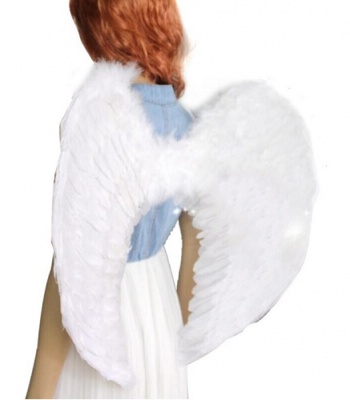 картинка Крылья Ангела перьевые карнавальные (40 х 60 см) от магазина Смехторг