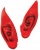 картинка Накладные уши оборотня, латексные красные,  от магазина Смехторг