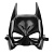 картинка Маска "Бэтмен" пластик от магазина Смехторг