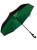 картинка Умный Зонт наоборот / Антизонт, обратный зонт) Зеленый-Черный от магазина Смехторг