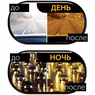 картинка Антибликовые очки для вождения HD VISION (2 пары) от магазина Смехторг