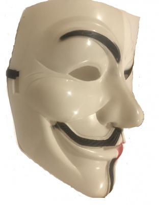 картинка Карнавальная маска "Гай Фокс" (Анонимус), Он+Она от магазина Смехторг