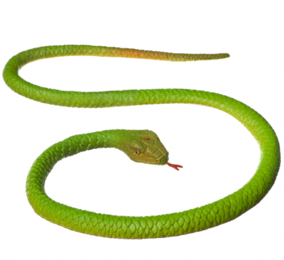 картинка Змея резиновая маленькая, 25 см  от магазина Смехторг