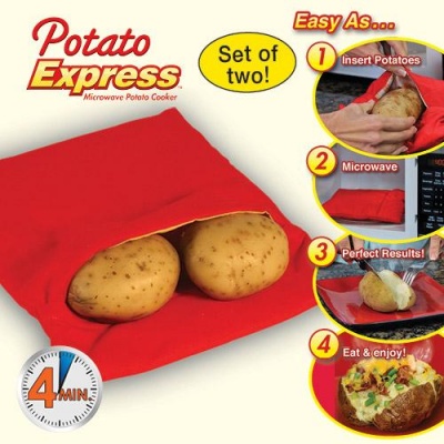 картинка Мешок для запекания картошки "Potato Express" от магазина Смехторг