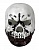 картинка Маска "ЧЕРЕП" с двигающейся челюстью,  цвет белый от магазина Смехторг