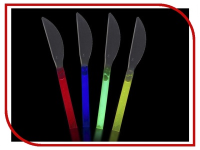 картинка Ножи десертные светящиеся в темноте 4 шт от магазина Смехторг
